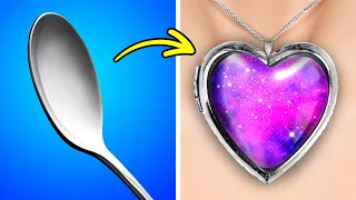 Cheap And Gorgeous DIY Jewelry With Epoxy Resin, 3D-Pen, Glue Gun And Polymer Clay