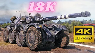 Panhard EBR 105  18K Spot + Damage  World of Tanks Replays