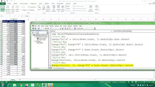 Unbelievable methods to Selecting Rows in VBA