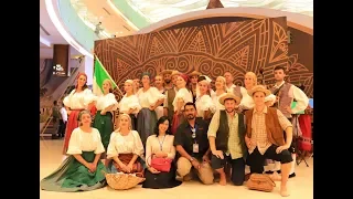 Italian Folk Dance at Ciputra World on Surabaya Cross Culture Festival 2019