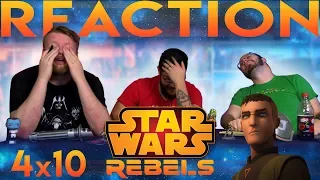 Star Wars Rebels 4x10 REACTION!! "Jedi Night"