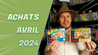 JBC #25 : achats avril 2024 - Super Nintendo à l'honneur, jeu DS rare et deux éditions limitées PS4