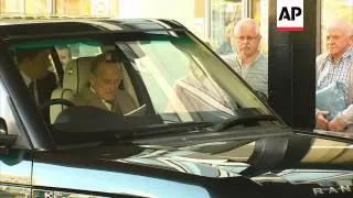 Prince Philip leaves hospital after treatment for bladder infection