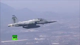 Brazilian F-5EM over Rio de Janeiro