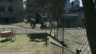 Gta IV - Dirt bike stunt Movie