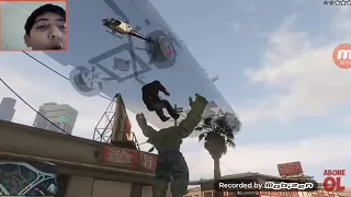 Gta 5 Hulk modu (yeşil dev)