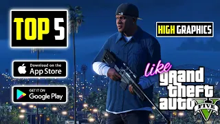 Top 5 Best Open World Games like GTA V for Android [2023]