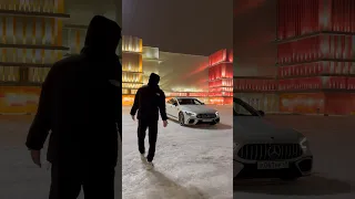 СЖЁГ АКУЛКУ?🔥 Красивый дрифт на GT63s #shorts #amg #влог