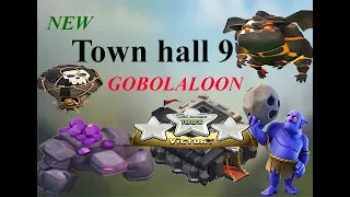 Town hall 9 GOBOLALOON attack strategy / Th 9 best attack strategy