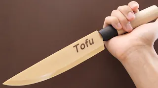 sharpest tofu kitchen knife in the world