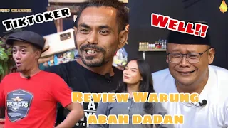 WARUNG ABAH DADAN ADA SELEBGRAM TIKTOKER!!!