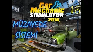 CAR MECHANİC SİMULATÖR 2015:MÜZAYEDE SİSTEMİ