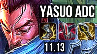 YASUO & Yuumi vs EZREAL & Maokai (ADC) | 8/0/9, 2.4M mastery, Legendary | NA Diamond | v11.13