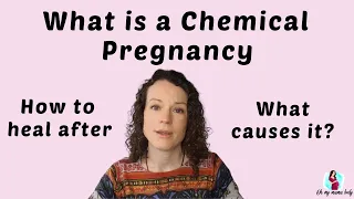 What is a chemical pregnancy and how to heal after