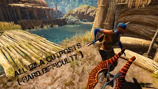 Far Cry Primal - Stealth Outpost Liberations ( All Izila Outposts / Hard Difficulty ) 1440p60