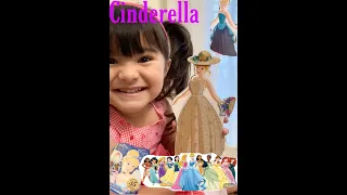 Play dress up wooden Cinderella