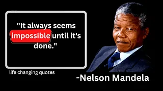 Nelson Mandela life changing quotes // inspirational quotes // top motivational quotes //