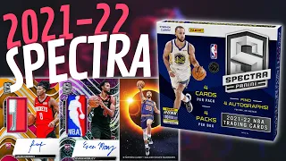 2021/22 Panini Spectra Basketball Hobby Box Opening | NBA Trading Cards