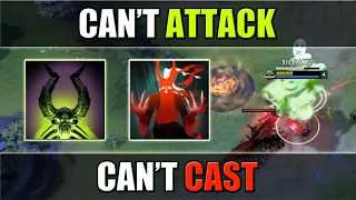 Permanent Disarm + Silence [Phantom's Embrace + Decrepify] Dota 2 Ability Draft