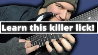 Killer lick to glide across the entire fretboard