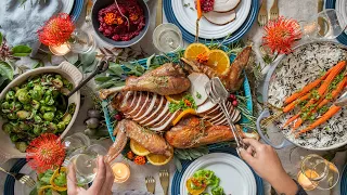 Le Creuset Thanksgiving Table