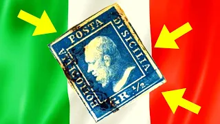 MOST VALUABLE RARE Italian stamps - philately