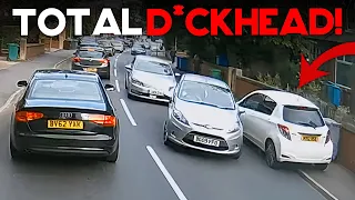 UNBELIEVABLE UK DASH CAMERAS | Risky 'Death Wish' Overtake, Bad Driver Giving Middle Finger! #120