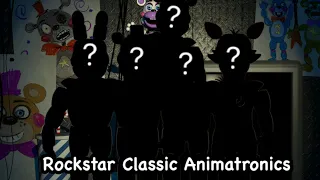 FNAF 6: Rockstar Classic Animatronics! (Speed Edit #11)