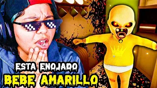 EL BEBÉ AMARILLO ESTÁ ENOJADO Y ME QUIERE MATAR !! 😭😱 | Baby in Yellow | Pathofail