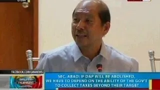 BP: Sec. Abad, tinatalakay ang isyu ng paggastos sa PDAF (Part 2)