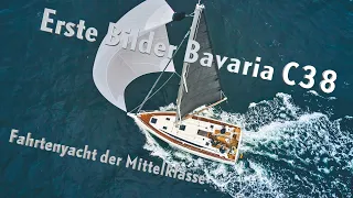 Bavaria C38 - erste Bilder vom Exklusivtest der Familienyacht