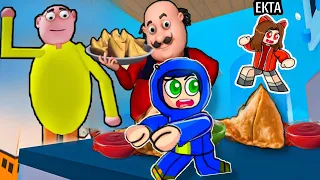 We Played MOTU PATLU OBBY In Roblox with @AyushMore @EktaMore