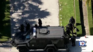 Man in custody after SWAT situation at Fort Lauderdale home
