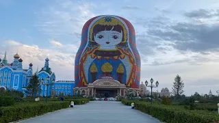 Este HOTEL es una muñeca matrioska gigante (Manzhouli, China)