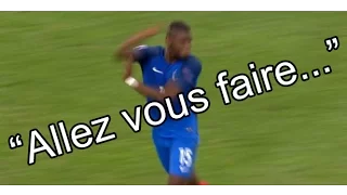 Paul Pogba fait un bras d'honneur à la fin de France/Albanie euro 2016