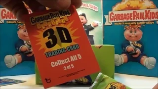 Garbage Pail Kids OPENING packs 13-14 of 24 FLASHBACK SERIES 3 RETAIL BOX