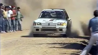 1984 Rothmans Acropolis Rally (Peugeot promo - French with English subtitles)