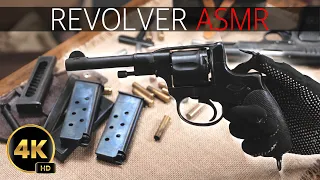 Nagant revolver ASMR (no talking). Relaxing gun sounds for your sleep