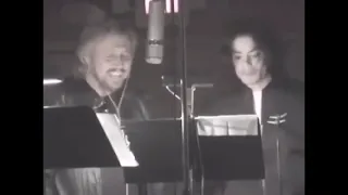 Michael jackson All in your name featuring Barry Gibb.