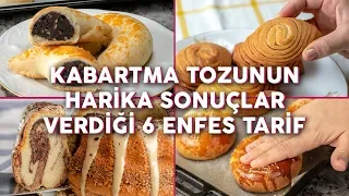 Kabartma Tozunun Harika Sonuçlar Verdiği 6 Enfes Hamur İşi Tarifi - Hamur İşi Tarifleri