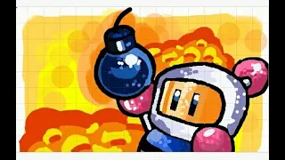My perspective with Super Bomberman... Part 1... Animated...
