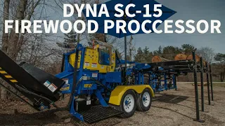 2022 SC-15 DYNA Firewood Processor