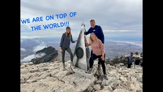 Guadalupe Mountain, We are on top of the world! Day 9