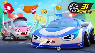 🤧🚑Sneezing Outburst! | Super Ambulance Song | Monster Trucks | Kids Songs | BabyBus - Cars World