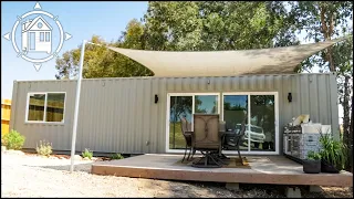 Modern 40 ft SHIPPING CONTAINER HOME w/ Gorgeous Interior