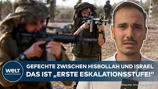 KRIEG IN NAHOST: Hisbollah verstärkt Angriffe auf Israel! Risiko vor Krieg an zwei Fronten steigt