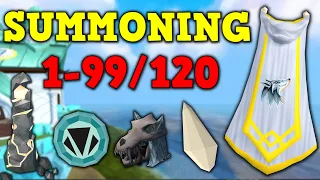 1-99/120 Summoning Guide 2022 - Fast & Cheap Methods - All Charms Covered - Runescape 3