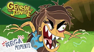 Magnolia Goes Wild 🐅 | George of the Jungle | Full Episodes | Mega Moments