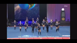 Stingray AllStars - Rich and Famous Day One Cheerleading Worlds 2024