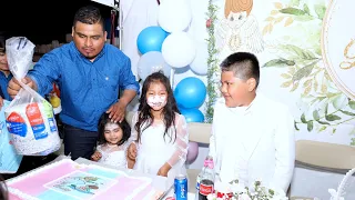 Bautizos de Archivaldo, Dianaly y Andrea [ familia Merino Martinez ] En Fairfield Ca. parte final